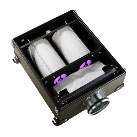 Купить Очиститель воздуха канального типа Ventmachine DF500 с качественным монтажом климатических систем в Москве и МО от ПУХОВ  тел.: +7 (495) 123-66-55